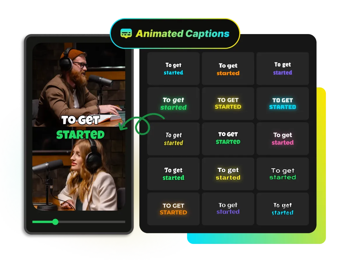 Customize Japanese to English video subtitles with fonts, colors, and animations in WayinVideo's online subtitle editor.